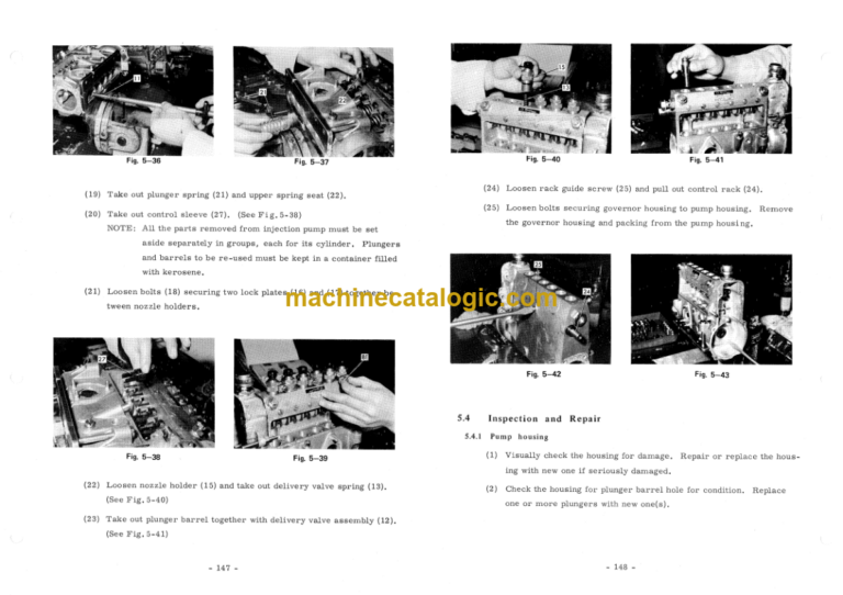 K-TYPE DIESEL ENGINE Service manual