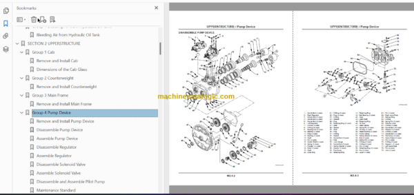 Hitachi ZX200-3G Class ZX240-3G Hydraulic Excavator Technical and Workshop Manual