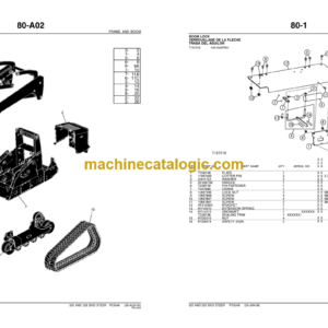 John Deere 325 AND 328 SKID STEER Parts Catalog