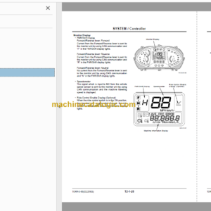 Hitachi ZW100-G ZW120-G Wheel Loader Technical and Workshop Manual