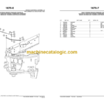 John Deere 770G 770GP MOTOR GRADER Parts Catalog