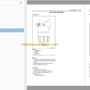 Hitachi ZX200-4H Excavator Service and Workshop Manual