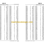 John Deere 770G 770GP MOTOR GRADER Parts Catalog