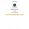 John Deere 724K Loader Parts Catalog