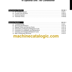 Kubota KX121-3 KX161-3 Workshop Manual