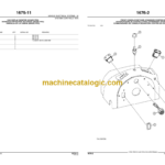John Deere 870G 870GP MOTOR GRADER Parts Catalog
