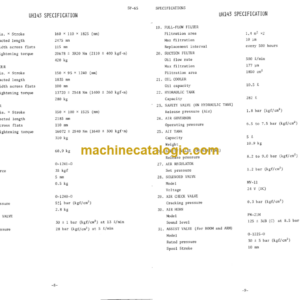 Hitachi UH143 Service Manual