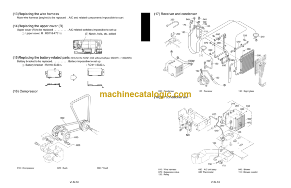 Kubota KX121-3 KX161-3 Workshop Manual