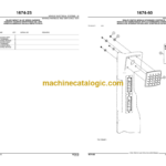 John Deere 870G 870GP MOTOR GRADER Parts Catalog