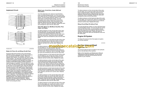 CAT 140 150 160 12M Series 3 140M Series 3 160M Series 3 Motor Graders Operation and Maintenance Manual