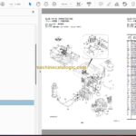 Hitachi ZX220W-5B Wheeled Excavator Parts Catalog & Equipment Components Parts Catalog