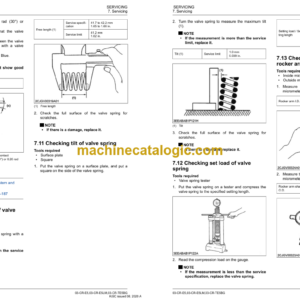 Kubota 03-CR-E5 03-CR-E5LM 03-CR-TE5BG DIESEL ENGINE Workshop Manual