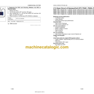 Kubota KX042-4 Excavator Diagnosis Manual (D1803-CR-TE4-BH)