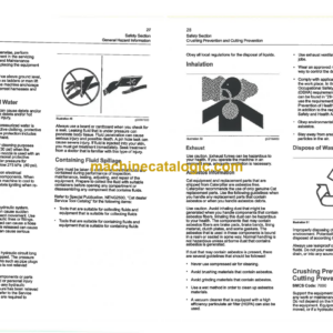 CAT 312F 313F Excavators Operation and Maintenance Manual (SEBU8070-08)