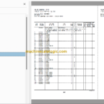 Hitachi ZX220W-5B Wheeled Excavator Parts Catalog & Equipment Components Parts Catalog