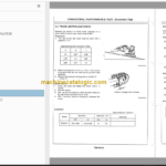 Hitachi EX55UR Excavator Technical and Workshop Manual