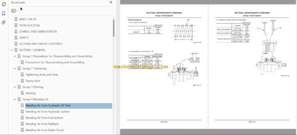 Hitachi ZW120-5B Wheel Loader Technical and Workshop Manual