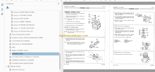 Hitachi LX70 LX80 Wheel Loader Service Manual