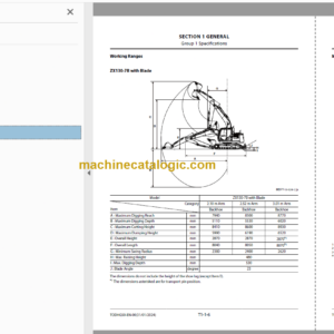 ZX130-7B ZX130LCB-7B Technical Manual (Operation Principle Troubleshooting)