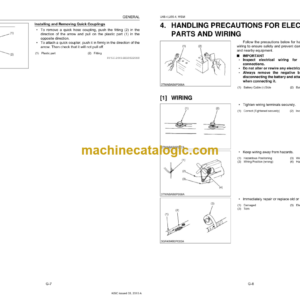 Kubota U48-4 U55-4 KiSC Excavator issued 03-2010 A Workshop Manual