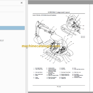 Hitachi EX55UR-3 Technical and Workshop Manual