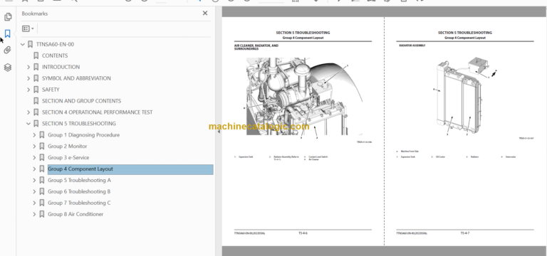 Hitachi ZW120-6 Wheel Loader Technical and Workshop Manual