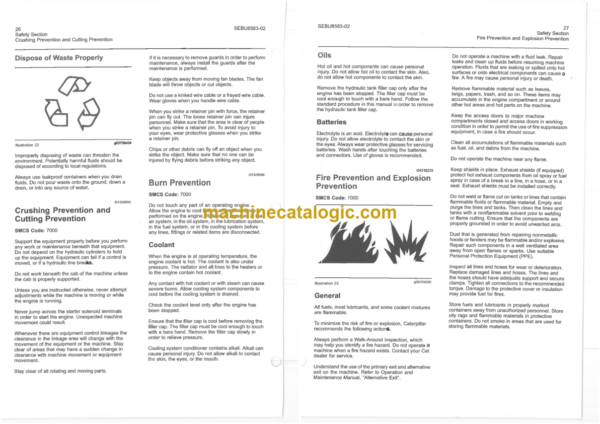 CAT 320E and 323E Excavators Operation and Maintenance Manual