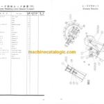 Hitachi PD100-60RA Leader Rotating Type Pile Driver Parts Catalog