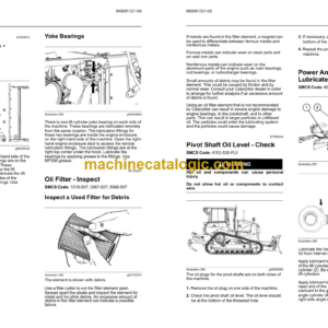 CAT D5 Track-Type Tractor Operation and Maintenance Manual