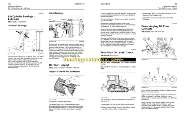 CAT D5 Track-Type Tractor Operation and Maintenance Manual