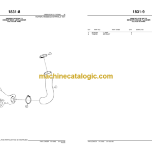 John Deere 744K Loader Parts Catalog