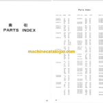 Hitachi PD100-80R-2 Leader Rotating Pile Drivers Parts Catalog