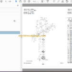 Hitachi ZX225US-5B ZX225USLC-5B Hydraulic Excavator Parts Catalog & Equipment Components Parts Catalog