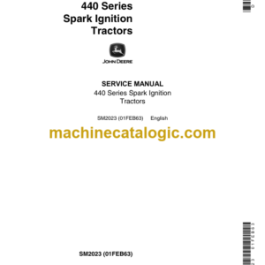 John Deere 440 Series Spark Ignition Tractors Service Manual