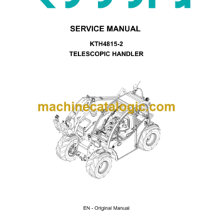 Kubota KTH4815-2 Telescopic Handler Service Manual