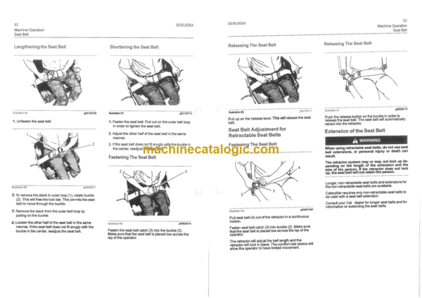 CAT 311F RR Excavator Operation and Maintenance Manual