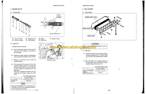 Hitachi S6B Mitsubishi Diesel Engine Service Manual