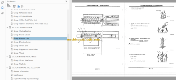 Hitachi EX110-5 EX110M-5 Excavator Technical and Workshop Manual