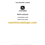 John Deere 710D BACKHOE LOADER Parts Catalog