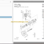 Hitachi ZX225US-6 Hydraulic Excavator Parts Catalog & Equipment Components Parts Catalog