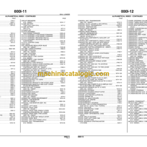 John Deere 824J LOADER Parts Catalog