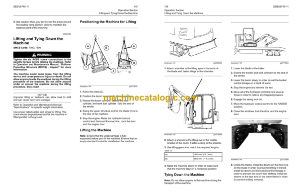 CAT 302.7D Mini Hydraulic Excavator Operation and Maintenance Manual