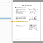 Hitachi ZW140 ZW150 Wheel Loader Technical and Workshop Manual