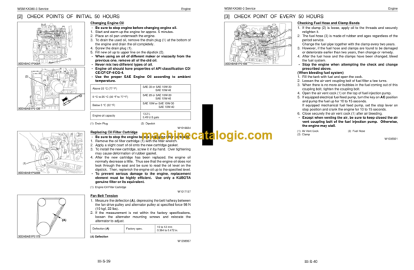 Kubota KX080-3 Excavator Workshop Manual