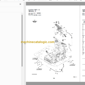 Hitachi ZX225USLC-5B Hydraulic Excavator Parts Catalog & Equipment Components Parts Catalog