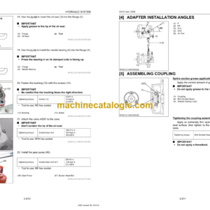 Kubota KX101-3 alpha 4 Excavator Workshop Manual