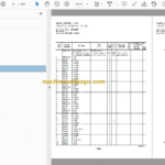 Hitachi ZX225USLC-5B Hydraulic Excavator Parts Catalog & Equipment Components Parts Catalog