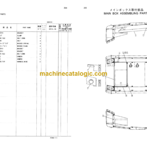 Hitachi MX5015 Parts Catalog