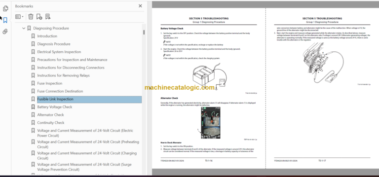 ZX130-7B ZX130LCB-7B Technical Manual (Operation Principle Troubleshooting)