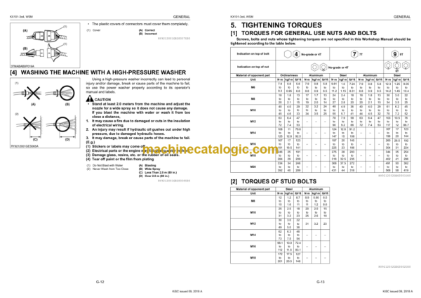 Kubota KX101-3 alpha 4 Excavator Workshop Manual